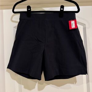 Spanx NWT sz small polished 6” short, classic navy